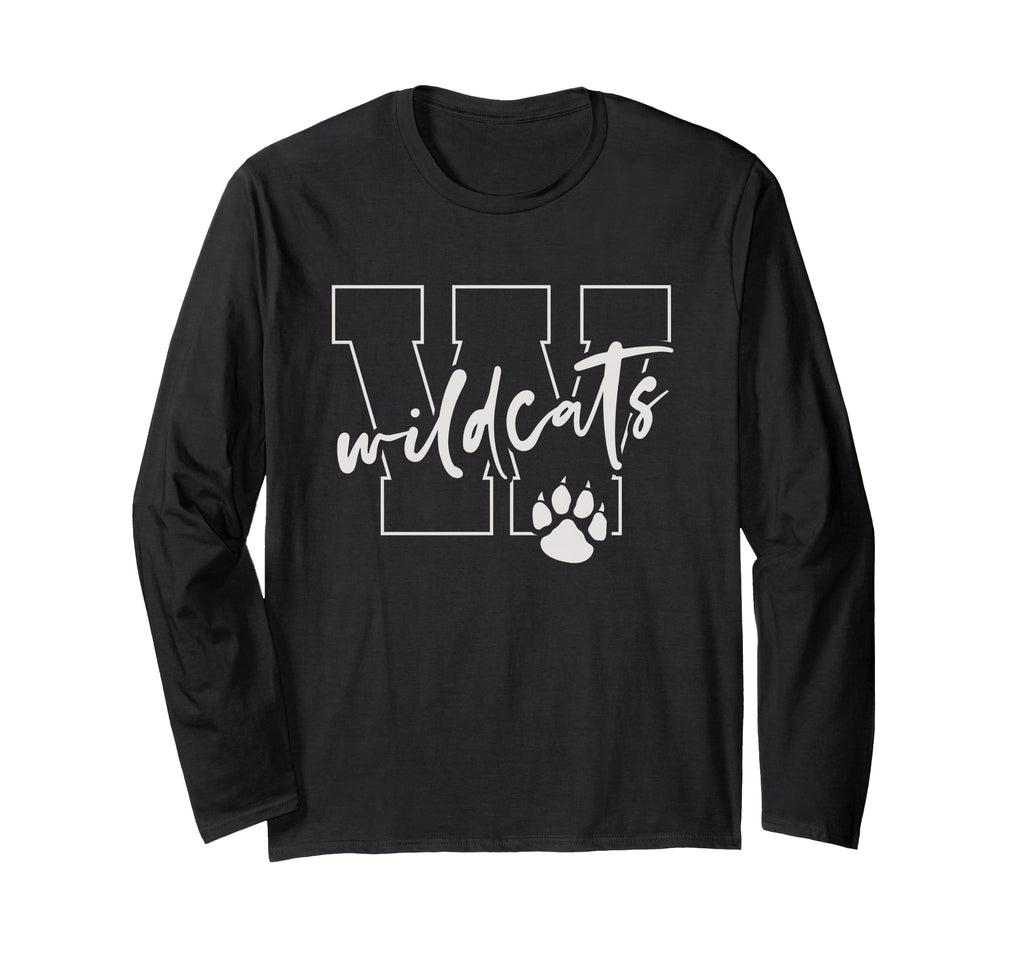Wildcats Football Baseball Basketball Co Hoodie - Trendy Graphic for Adults - T-Shirt, Sweatshirt, Hoodie