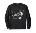 Wildcats Football Baseball Basketball Co Hoodie - Trendy Graphic for Adults - T-Shirt, Sweatshirt, Hoodie