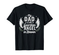 My Dad Father Is My Guardian Angel T-Shirt - Minimalist Print Unisex - T-Shirt, Sweatshirt, Hoodie