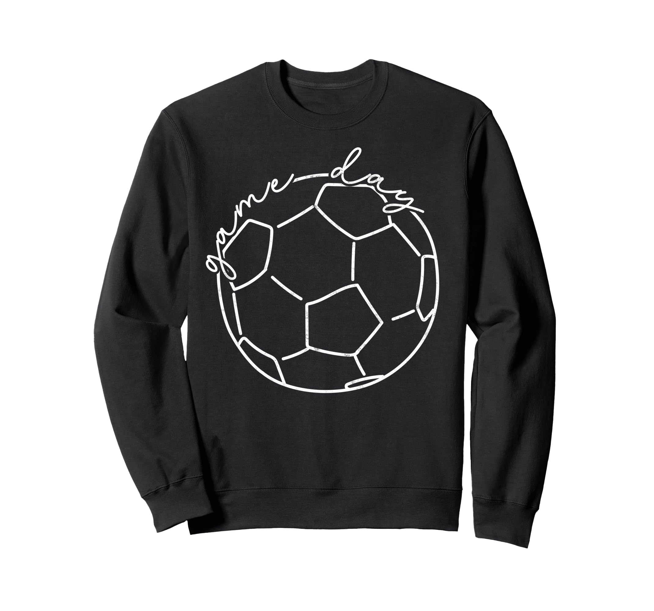Game Day Soccer Player Fan Sweatshirt - Custom Art Print for Adults - T-Shirt, Sweatshirt, Hoodie