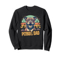 Pitbull Dad Cooler Funny Regular Sweatshirt - Custom Art Print Men Women - T-Shirt, Sweatshirt, Hoodie