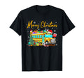 School Bus Driver Santa Hat T-Shirt - Casual Everyday Wear for Adults - T-Shirt, Sweatshirt, Hoodie
