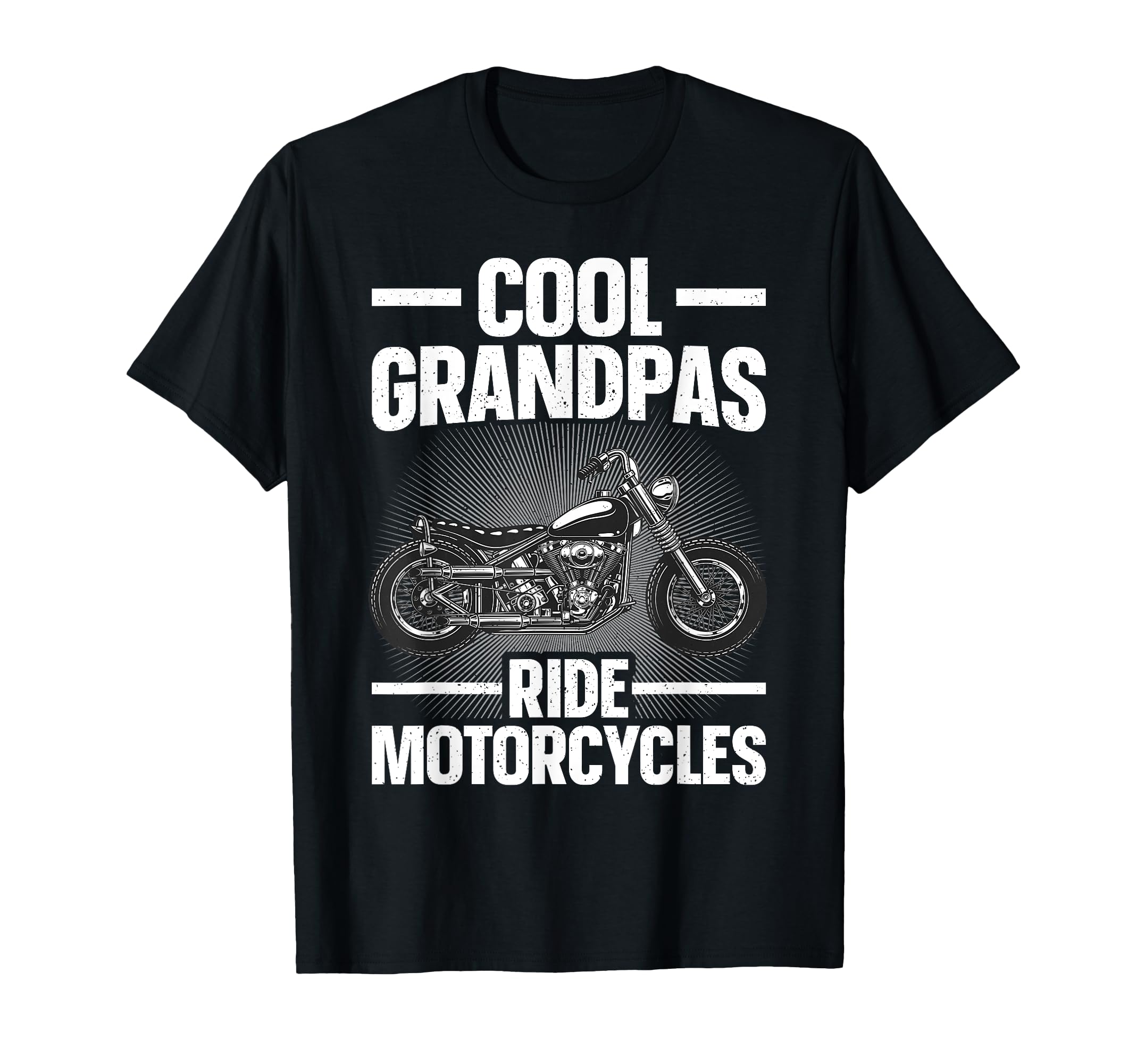 Motorcycle Grandpa Art Dad Rider T-Shirt - Unique Graphic Men Women - T-Shirt, Sweatshirt, Hoodie