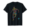 Colorful Soccer Balls Player Sports Game T-Shirt - Streetwear Style Unisex - T-Shirt, Sweatshirt, Hoodie