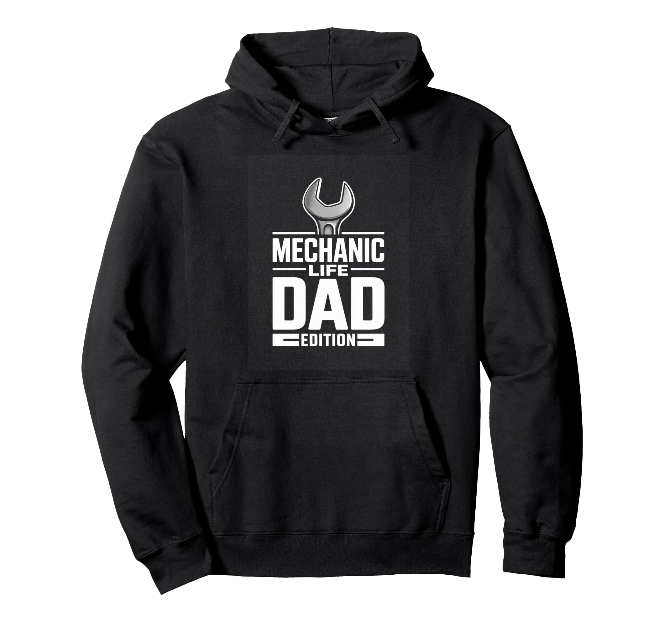 Mechanic Life Dad Fathers Day Garage Hoodie - Unique Graphic for Adults - T-Shirt, Sweatshirt, Hoodie
