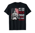 My Son Has Your Back Proud Military Dad T-Shirt - Aesthetic Graphic Unisex - T-Shirt, Sweatshirt, Hoodie
