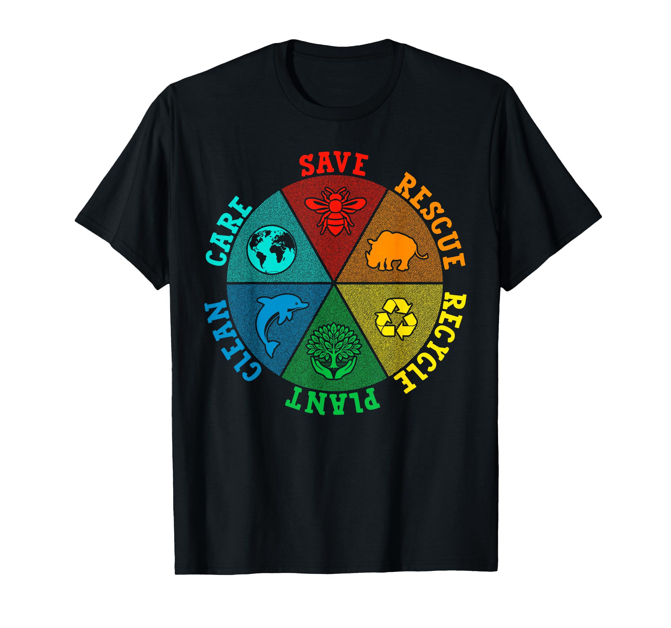 Save Bees Rescue Animals Recycle T-Shirt - Aesthetic Graphic Unisex - T-Shirt, Sweatshirt, Hoodie
