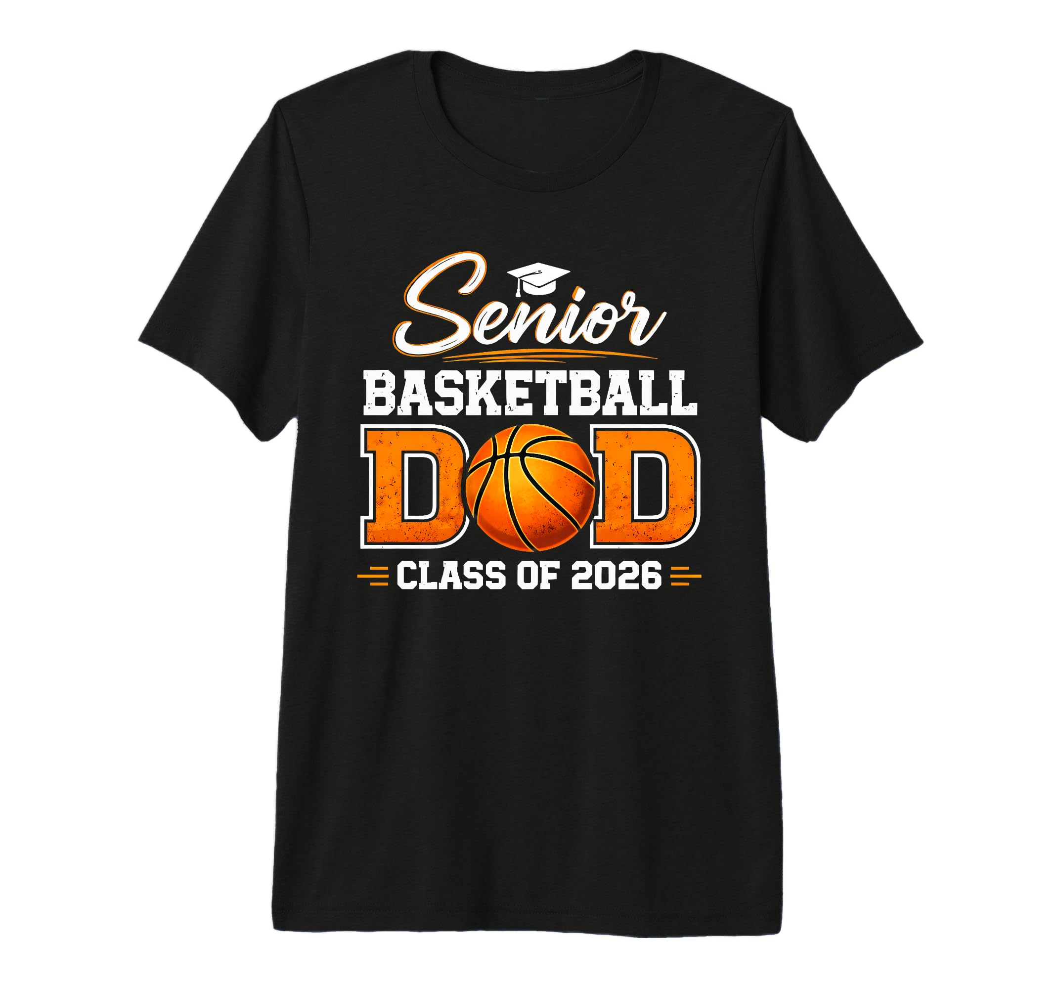 Senior Dad Class 2026 Basketball Dad T-Shirt - Minimalist Print Unisex - T-Shirt, Sweatshirt, Hoodie