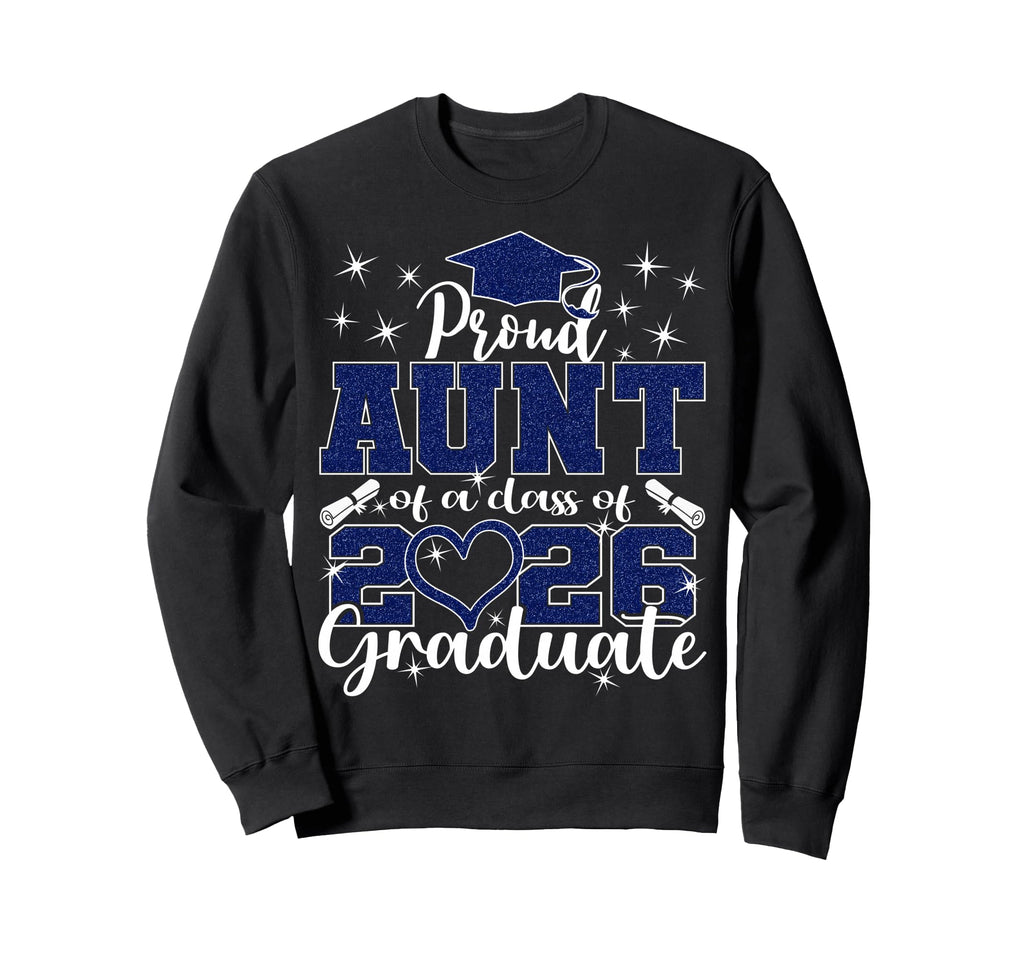 Super Proud Aunt 2026 Sweatshirt - Casual Everyday Wear for Adults - T-Shirt, Sweatshirt, Hoodie