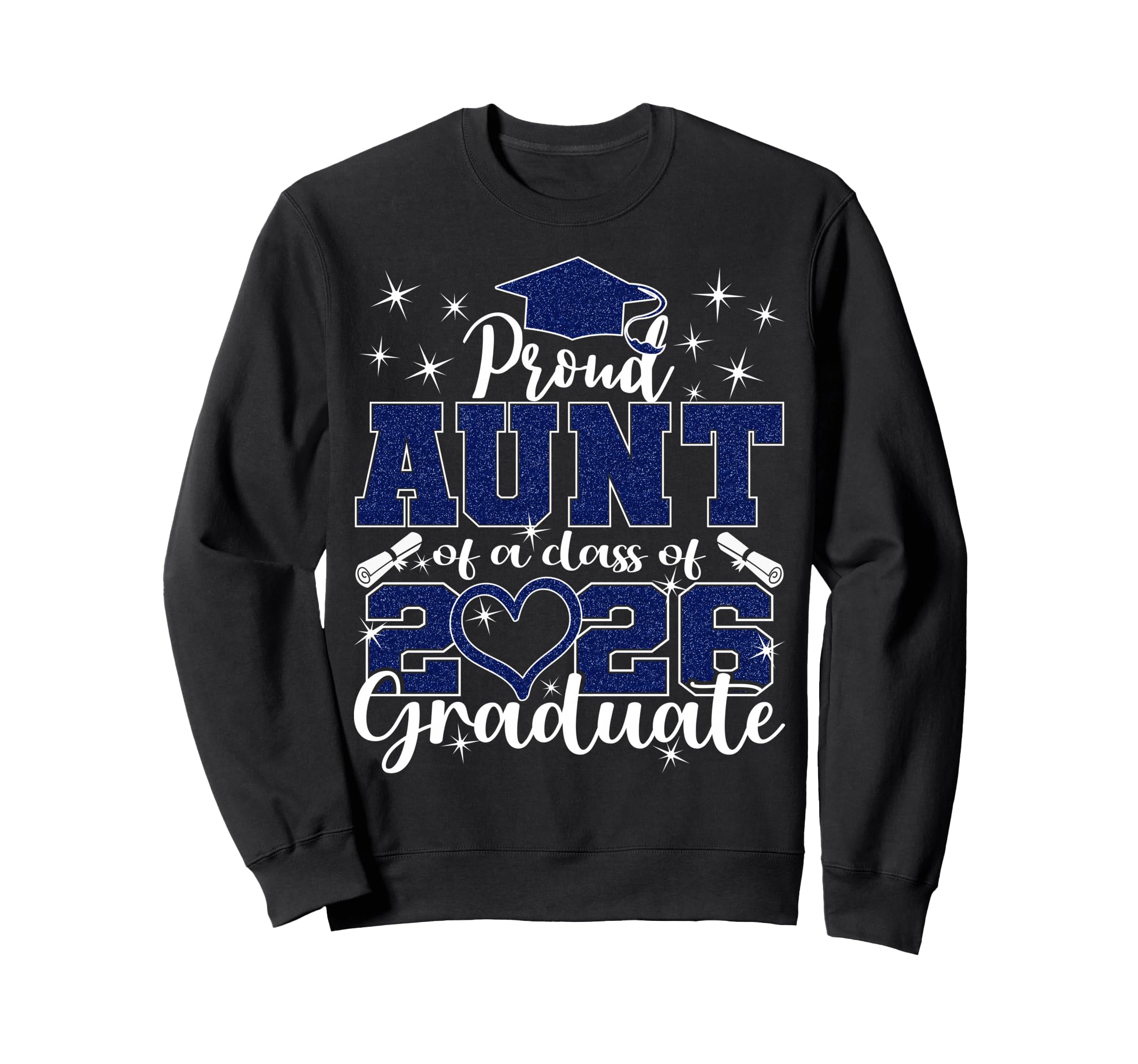 Super Proud Aunt 2026 Sweatshirt - Casual Everyday Wear for Adults - T-Shirt, Sweatshirt, Hoodie