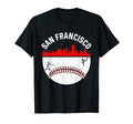 San Francisco Cityscape Baseball Mom T-Shirt - Streetwear Style Men Women - T-Shirt, Sweatshirt, Hoodie