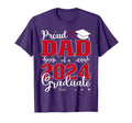 Proud Dad Class 2024 Graduate T-Shirt - Trendy Graphic for Adults - T-Shirt, Sweatshirt, Hoodie
