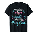 My First Fathers Day My Daughter Daddy T-Shirt - Unique Graphic Men Women - T-Shirt, Sweatshirt, Hoodie