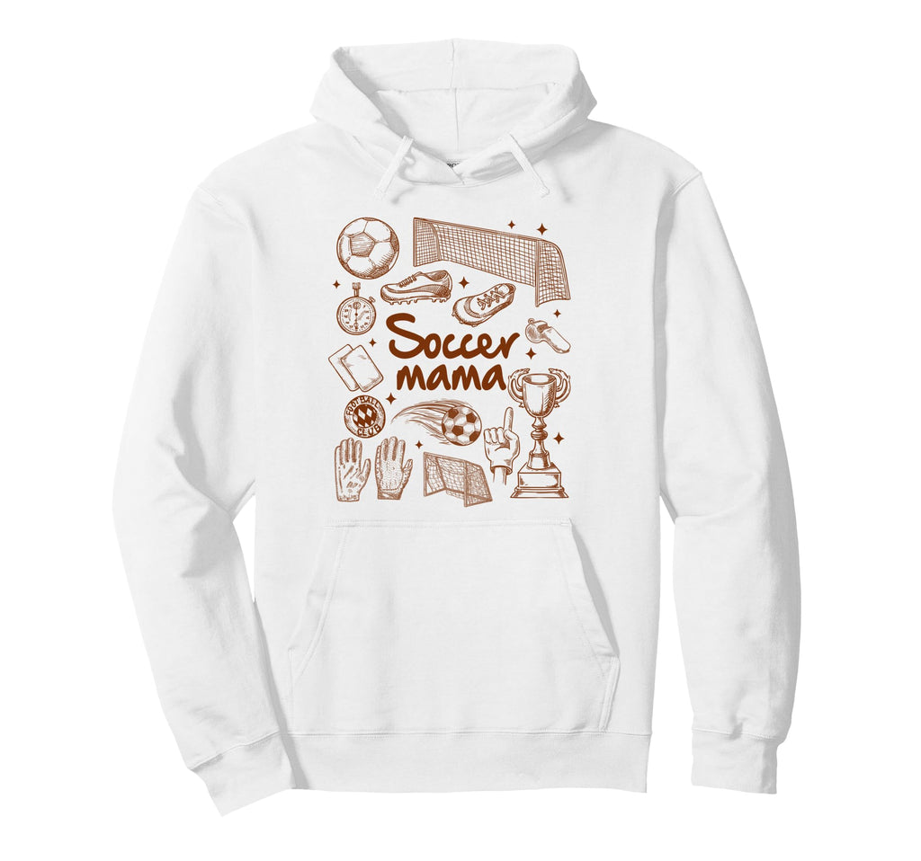 Soccer Mama Soccer Mom Loud Proud Game Hoodie - Minimalist Print Men Women - T-Shirt, Sweatshirt, Hoodie