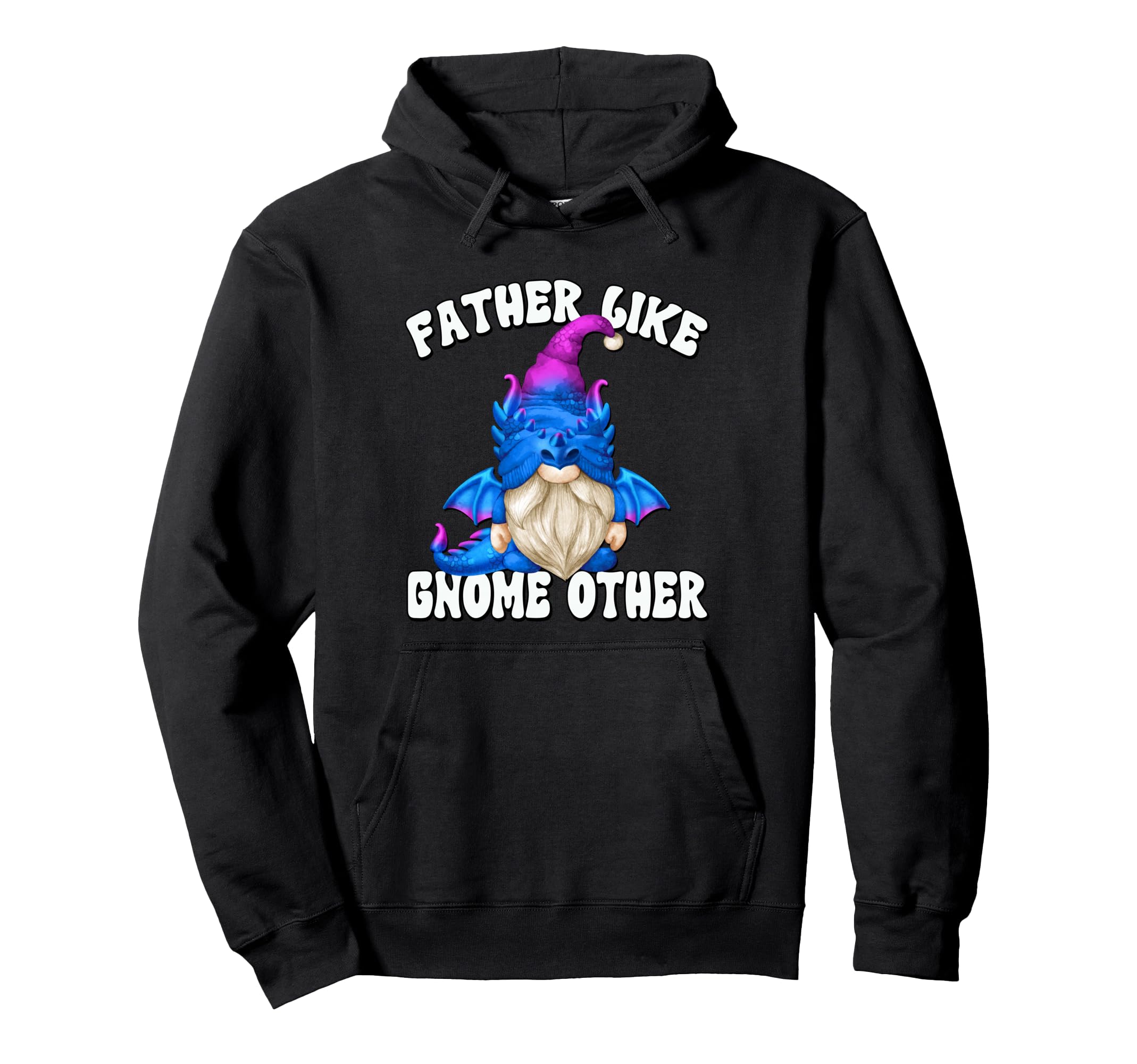 Bearded Dragon Dad Gnome Dragon Lover Hoodie - Novelty Apparel for Adults - T-Shirt, Sweatshirt, Hoodie