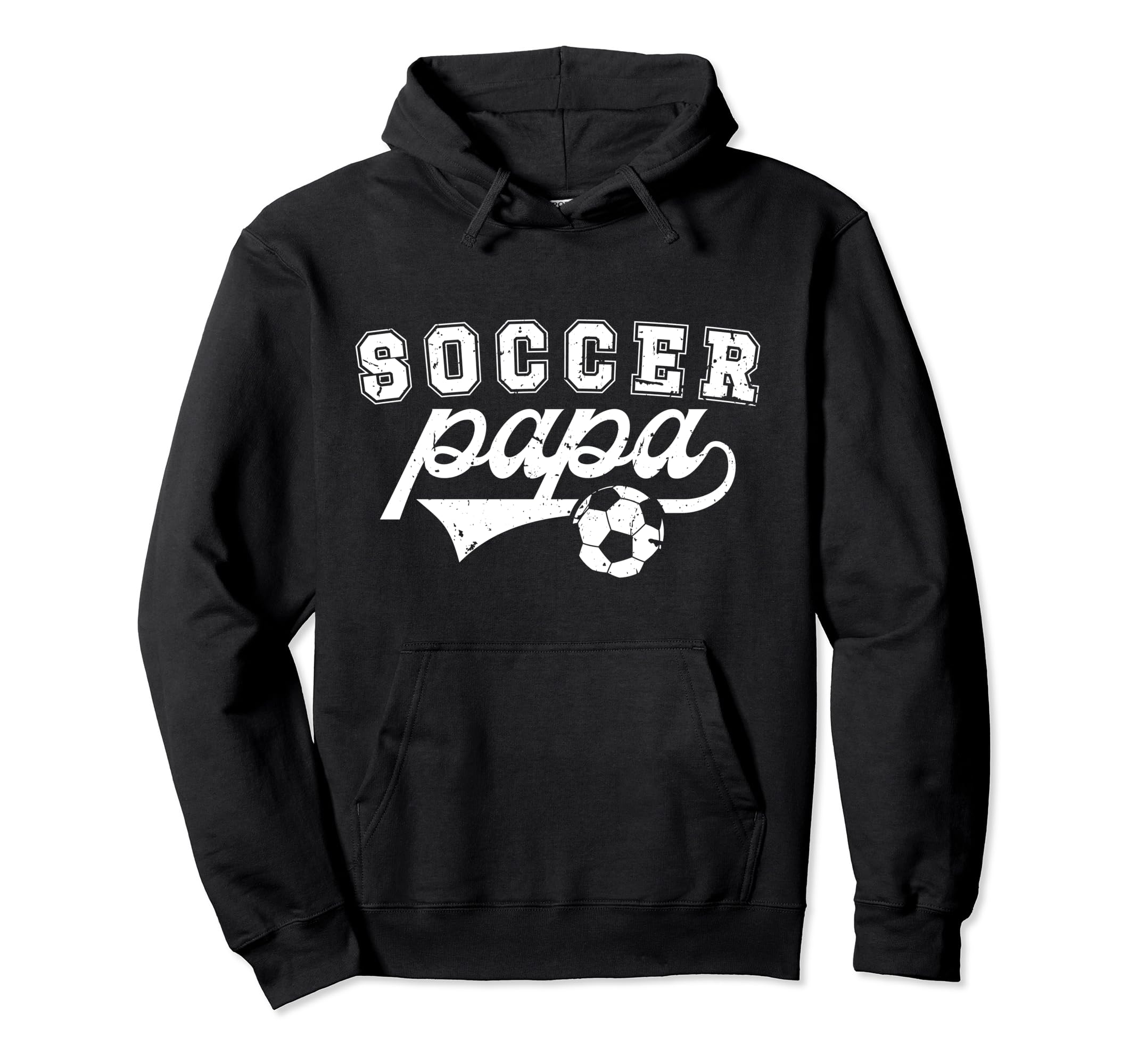 Soccer Papa Grandpa Papa Soccer Player Hoodie - Minimalist Print Unisex - T-Shirt, Sweatshirt, Hoodie