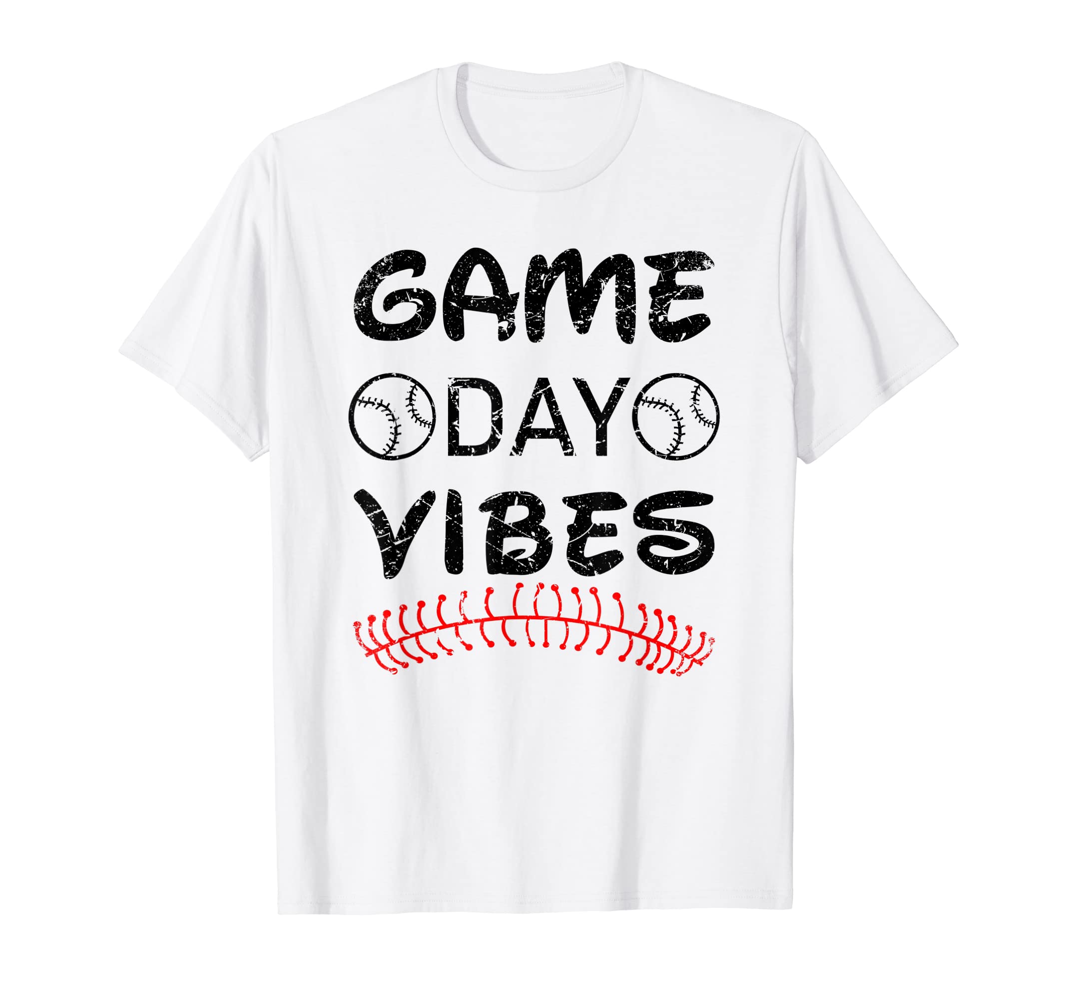 Funny Baseball Mom Dad Game Day Vibes T-Shirt - Streetwear Style Men Women - T-Shirt, Sweatshirt, Hoodie
