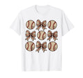 Soccer Bow Game Day Baseball T-Shirt - Aesthetic Graphic Men Women - T-Shirt, Sweatshirt, Hoodie