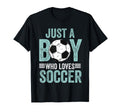 Just Who Loves Soccer Funny T-Shirt - Minimalist Print Men Women - T-Shirt, Sweatshirt, Hoodie