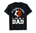 My Favorites Soccer Basketball T-Shirt - Novelty Apparel for Adults - T-Shirt, Sweatshirt, Hoodie