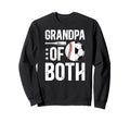 Grandpa Both Baseball Soccer Sweatshirt - Streetwear Style Men Women - T-Shirt, Sweatshirt, Hoodie