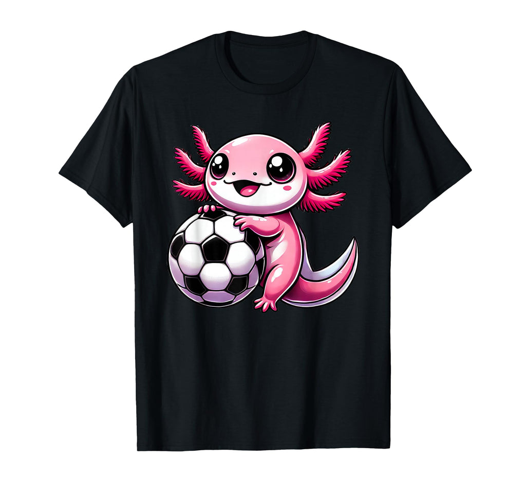 Axolotl Soccer Axolotls T-Shirt - Casual Everyday Wear Men Women - T-Shirt, Sweatshirt, Hoodie
