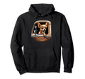 Chihuahua Trucker Truck Driver Dad Hoodie - Casual Everyday Wear Men Women - T-Shirt, Sweatshirt, Hoodie