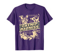 Catnip Madness Kitten Funny Cat T-Shirt - Novelty Apparel for Adults - T-Shirt, Sweatshirt, Hoodie