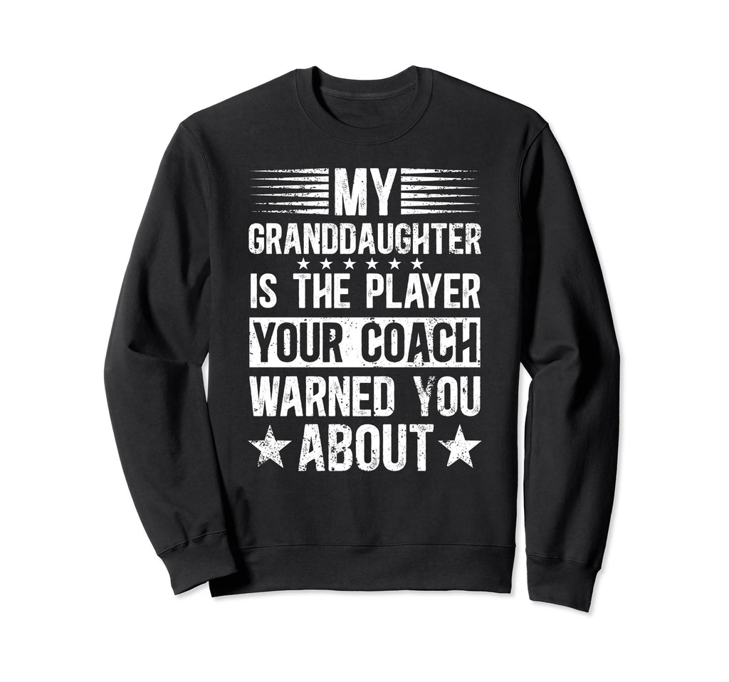 My Granddaughter Soccer Grandpa Sweatshirt - Custom Art Print Men Women - T-Shirt, Sweatshirt, Hoodie