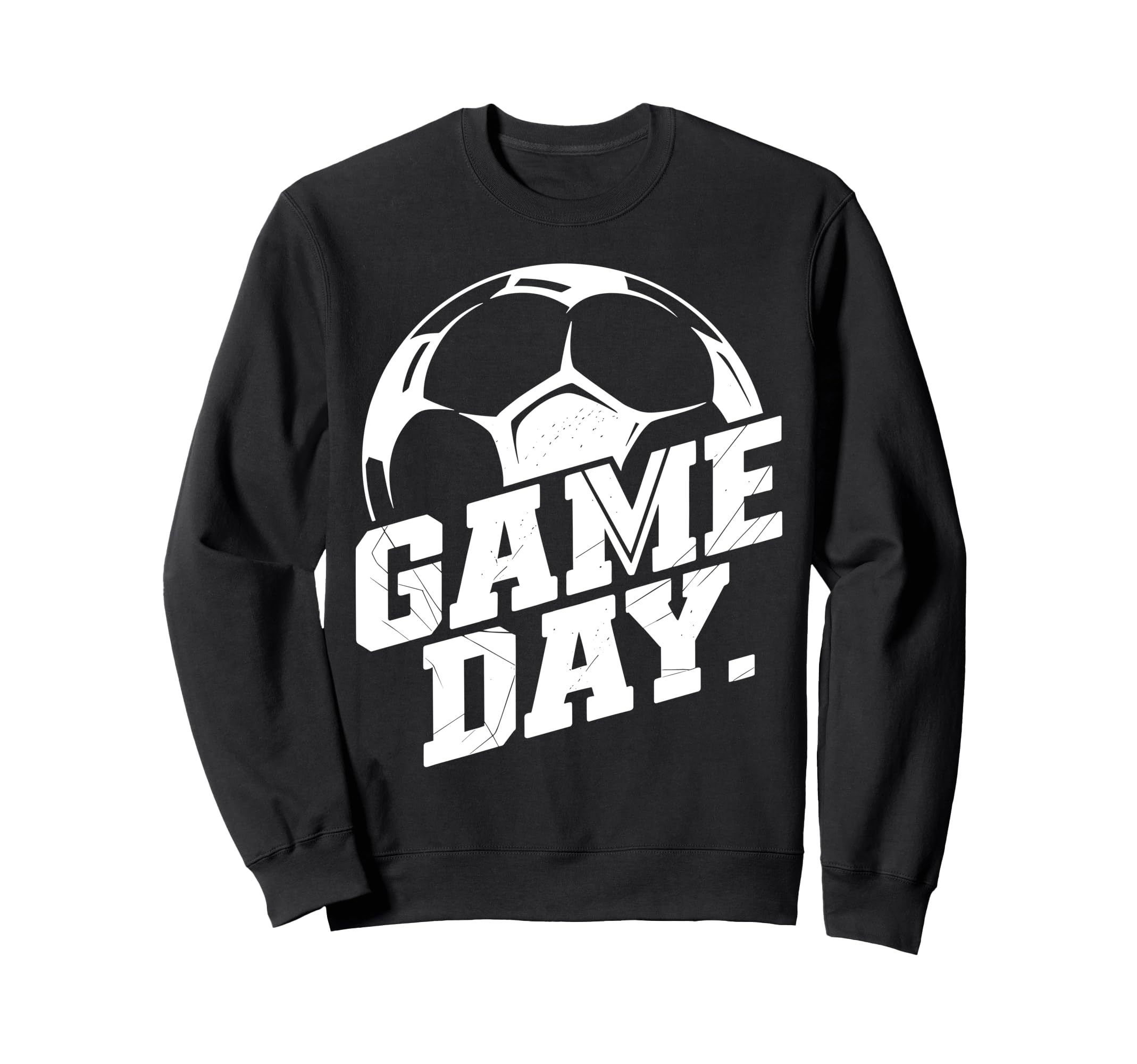 Game Day Soccer Mom Dad Coach Sweatshirt - Fun Novelty Design for Adults - T-Shirt, Sweatshirt, Hoodie