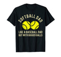 Mens Softball Dad Like Baseball Bigger T-Shirt - Unique Graphic for Adults - T-Shirt, Sweatshirt, Hoodie
