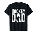 Hockey Dad Hockey Silhouette Gift T-Shirt - Fun Novelty Design Men Women - T-Shirt, Sweatshirt, Hoodie
