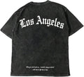 Men's Letter Graphic Short Sleeve Crewneck Washed - Adult & Kids T-Shirts, Sweatshirts & Hoodies apparel design preview 1