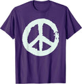 Vintage Peace Sign Love 60s 70s Retro Trippy Hippie - Adult & Kids T-Shirts, Sweatshirts & Hoodies apparel design preview 1
