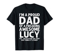 Dad Lucy Gift Fathers Day Funny T-Shirt - Unique Graphic Men Women - T-Shirt, Sweatshirt, Hoodie