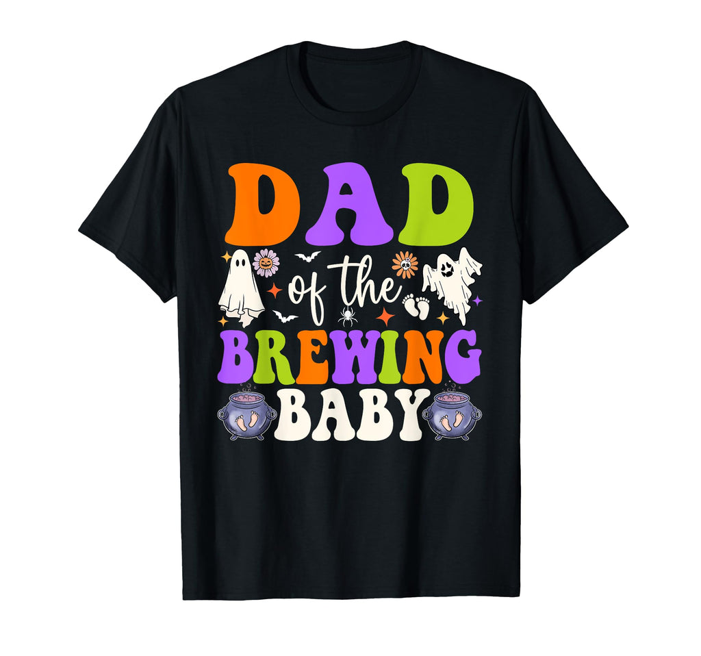 Dad Brewing Halloween Theme T-Shirt - Casual Everyday Wear for Adults - T-Shirt, Sweatshirt, Hoodie