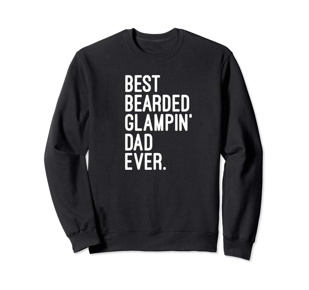 Best Bearded Glampin Dad Ever Rv Sweatshirt - Custom Art Print Unisex - T-Shirt, Sweatshirt, Hoodie