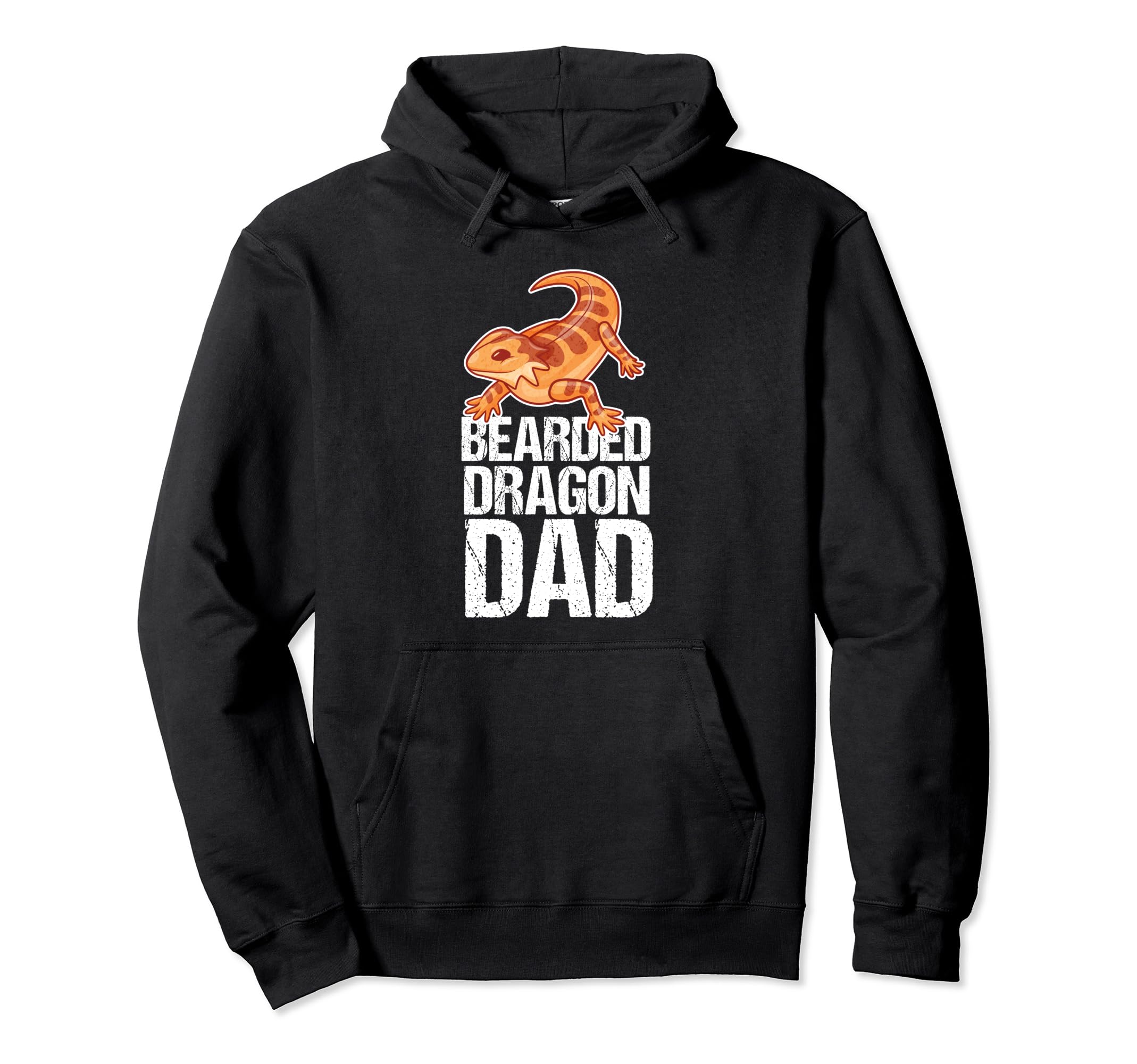 Bearded Dragon Dad Dragon Father Iguana Hoodie - Graphic Print for Adults - T-Shirt, Sweatshirt, Hoodie