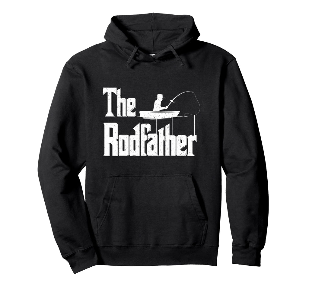 Rodfather Funny Fishing Dad Gift Hoodie - Streetwear Style Unisex - T-Shirt, Sweatshirt, Hoodie