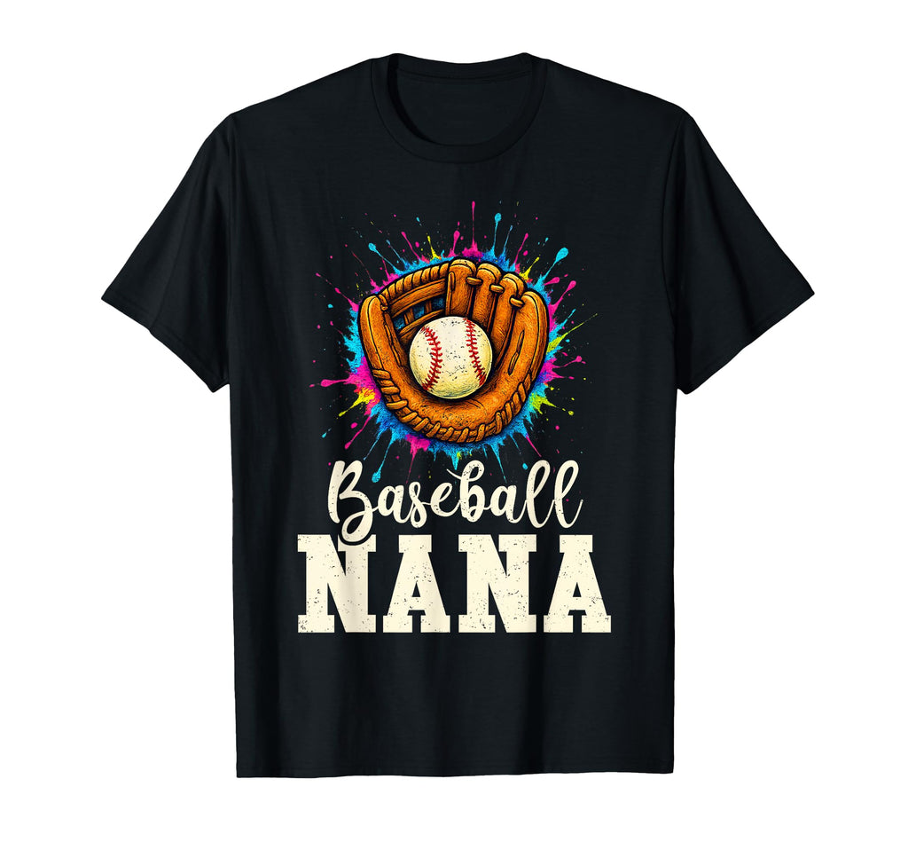 Baseball Nana Baseball Player T-Shirt - Aesthetic Graphic for Adults - T-Shirt, Sweatshirt, Hoodie