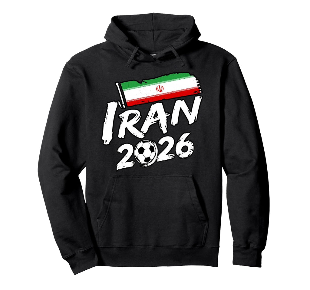 Iran Soccer Football Game Player Fan Hoodie - Trendy Graphic Men Women - T-Shirt, Sweatshirt, Hoodie