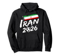 Iran Soccer Football Game Player Fan Hoodie - Trendy Graphic Men Women - T-Shirt, Sweatshirt, Hoodie