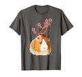 Guinea Pig Japanese Cherry Blossom Flower T-Shirt - Unique Graphic Unisex - T-Shirt, Sweatshirt, Hoodie