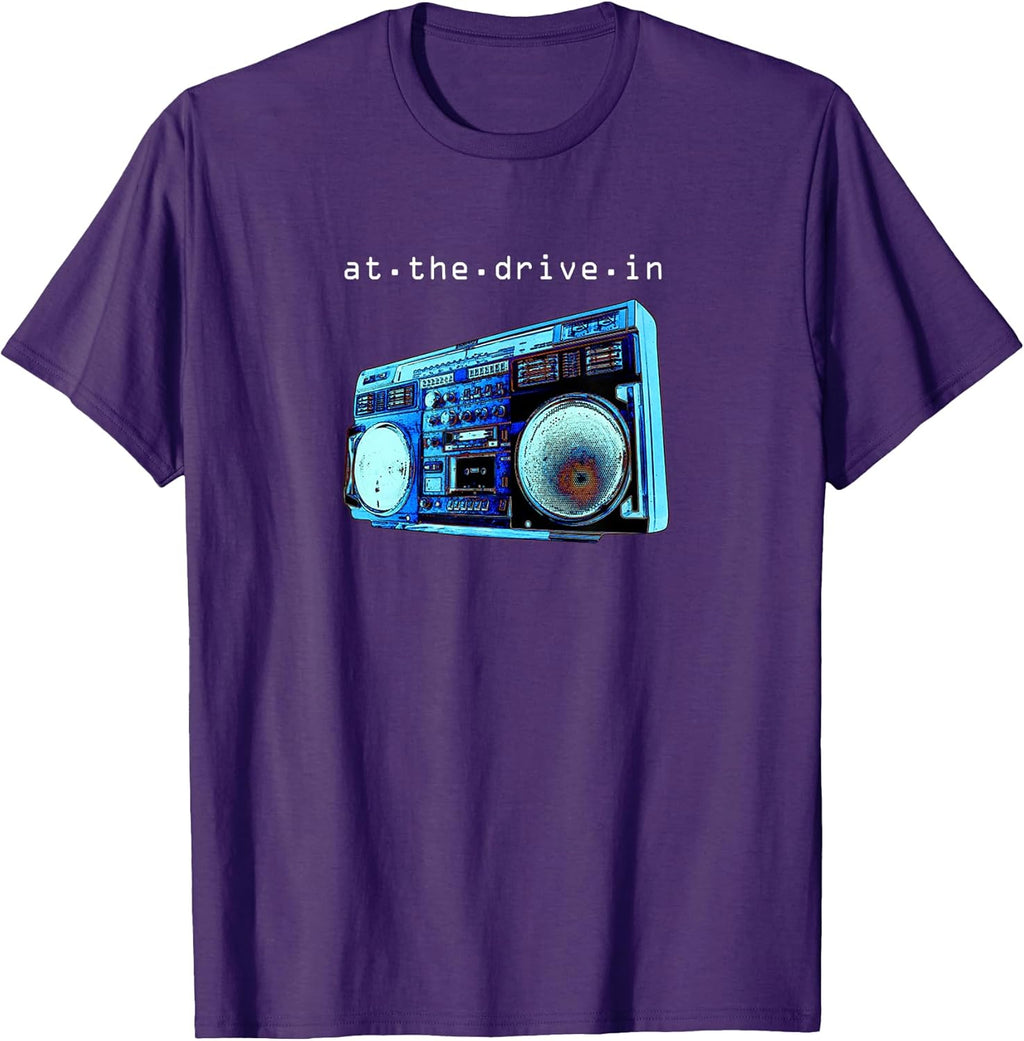 Vintage At The Drive In Radio Tape Classic Music - Adult & Kids T-Shirts, Sweatshirts & Hoodies apparel design preview 1