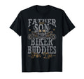 Motorcycle Biker Dad Son Father And Son T-Shirt - Minimalist Print Unisex - T-Shirt, Sweatshirt, Hoodie