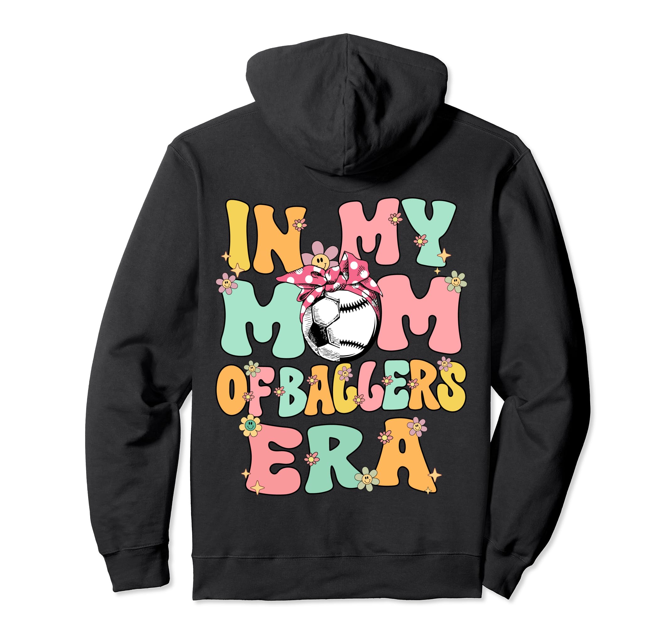 My Mom Baller Era Baseball Soccer Mom Hoodie - Trendy Graphic Unisex - T-Shirt, Sweatshirt, Hoodie