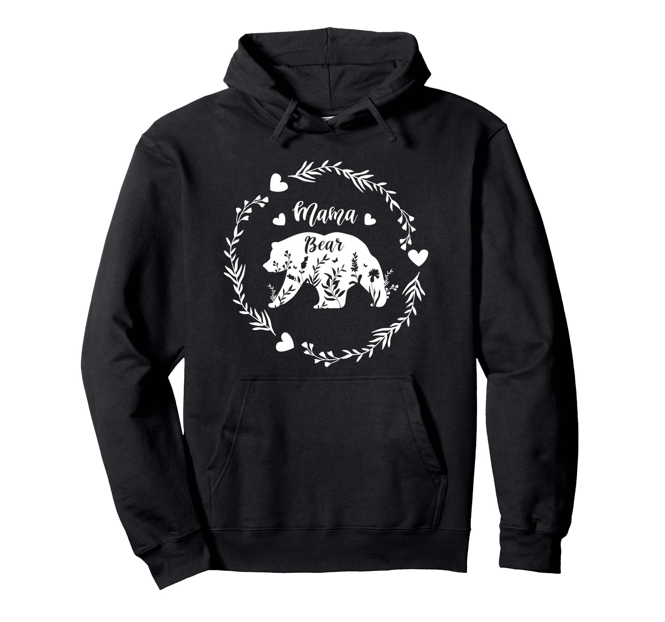 Funny Mama Bear Family Matching Gifts Dj Hoodie - Minimalist Print Unisex - T-Shirt, Sweatshirt, Hoodie