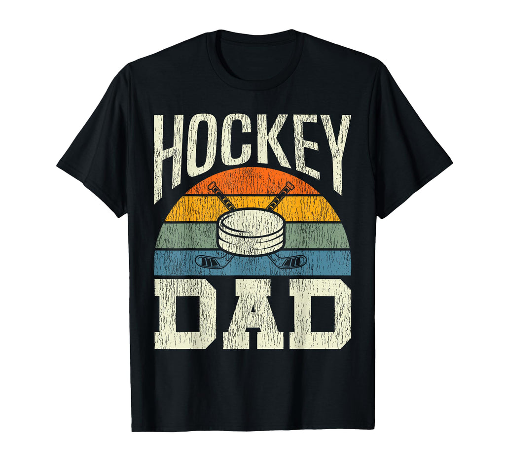 Ice Hockey Dad Father Hockey Dad T-Shirt - Unique Graphic for Adults - T-Shirt, Sweatshirt, Hoodie