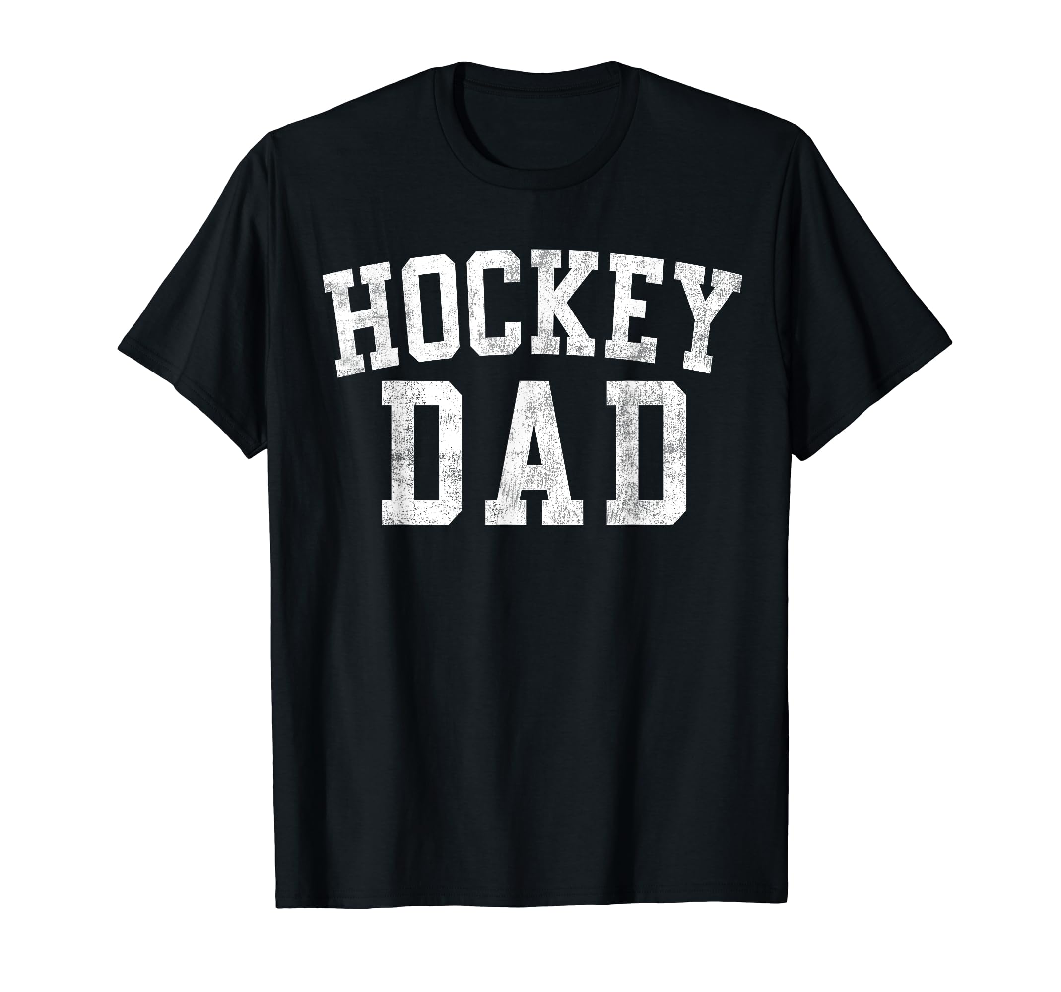 Hockey Dad Bold Font Fathers Day T-Shirt - Aesthetic Graphic for Adults - T-Shirt, Sweatshirt, Hoodie
