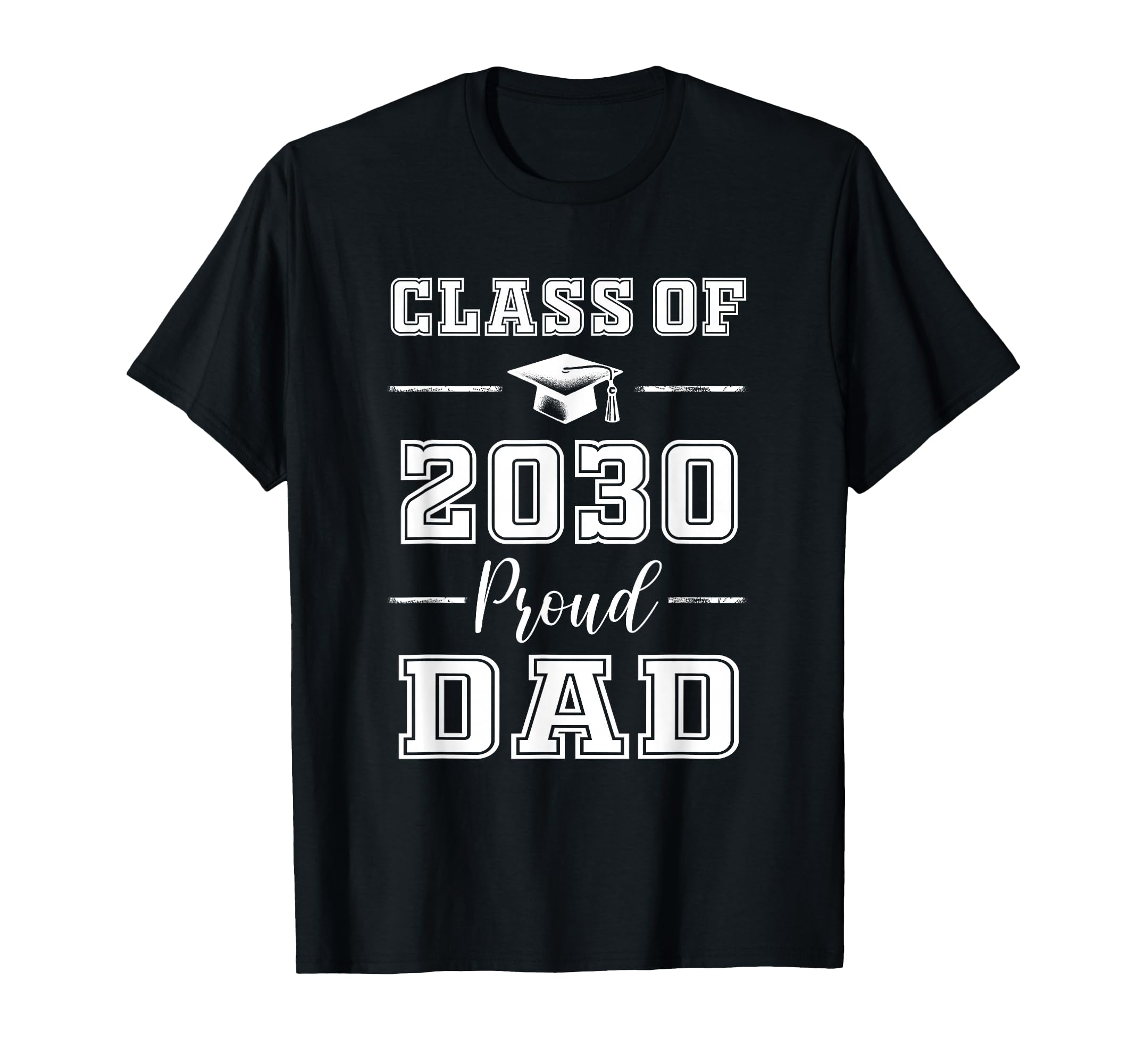 Senior Dad 2030 Proud Dad Class 2030 Dad T-Shirt - Graphic Print Men Women - T-Shirt, Sweatshirt, Hoodie